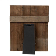 Clayre & Eef | Fotolijst met Klem Bruin 25x3x32 cm | 6H2379