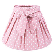 Clayre & Eef | Lampenkap Roze ø 22x14 cm / E27 | 6LAK0540M