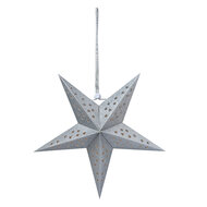 Clayre & Eef | Kerstdecoratie Ster 30x10x30 cm | 6PA0512SZI