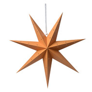 Clayre & Eef | Kerstdecoratie Ster Geel 60x22x60 cm | 6PA0513L