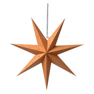 Clayre & Eef | Kerstdecoratie Ster Geel 45x15x45 cm | 6PA0513M