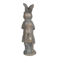 Clayre & Eef | Decoratie Beeld Konijn Bruin 10x6x21 cm | 6PR3088CH