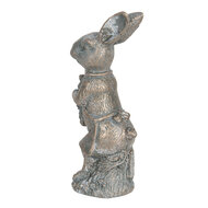 Clayre & Eef | Decoratie Beeld Konijn Bruin 6x4x13 cm | 6PR3089CH