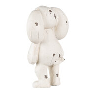 Clayre & Eef | Decoratie Beeld Olifant Beige, Bruin 6x4x10 cm | 6PR3640