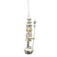 Clayre & Eef | Decoratie Beeld Notenkraker Beige 3x3x11 cm | 6PR3669