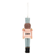 Clayre & Eef | Decoratie Hanger Notenkraker Roze, Grijs 4x3x13 cm | 6PR3805