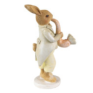 Clayre & Eef | Decoratie beeld Konijn Groen Gell 5x8x16 cm | 6PR3849