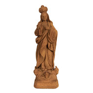 Clayre & Eef | Decoratie Beeld Maria Bruin 6x6x19 cm | 6PR4061