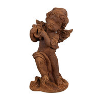 Clayre & Eef | Decoratie engel Bruin 6x6x14 cm | 6PR4067