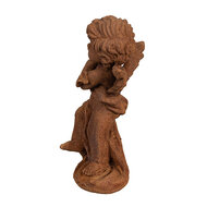 Clayre & Eef | Decoratie engel Bruin 6x6x14 cm | 6PR4067