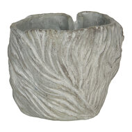 Clayre & Eef | Bloempot Binnen Grijs 16x14x13 cm | 6TE0319S