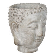 Clayre & Eef | Bloempot Binnen Grijs 15x14x17 cm | 6TE0364L