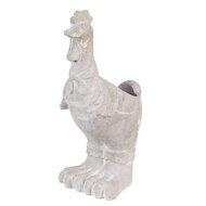 Clayre & Eef | Bloempot Haan Grijs 11x10x26 cm | 6TE0448