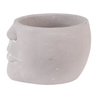 Clayre & Eef | Bloempot Grijs 17x15x10 cm | 6TE0452