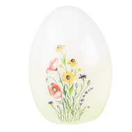 Clayre & Eef | Decoratie ei Groen ø 10x14 cm | 6TE0466