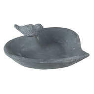 Clayre & Eef | Vogelvoederbak Grijs 26x26x10 cm | 6TE0478