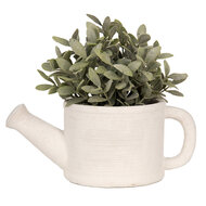 Clayre & Eef | Bloempot gieter Binnen Grijs 27x15x11 cm | 6TE0484LG