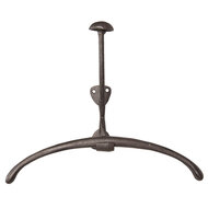 Clayre & Eef | Wandkapstok Bruin 33x13x26 cm | 6Y3446