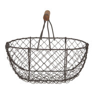 Clayre & Eef | Opbergmand Bruin 24x16x11/23 cm | 6Y3756