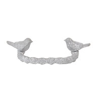 Clayre & Eef | Handgreep Grijs 13x3x8 cm | 6Y3942