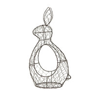 Clayre & Eef | Paas Mandje Konijn Bruin 18x15x38 cm | 6Y4662