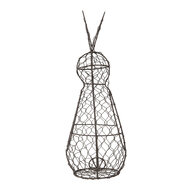 Clayre & Eef | Paas Mandje Konijn Bruin 18x15x38 cm | 6Y4662