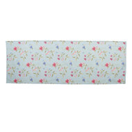 Clayre & Eef | Tafelloper Blauw, Groen 50x140 cm | BLW64