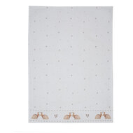 Clayre & Eef | Theedoek Beige Bruin 50x70 cm | BSLC42-2