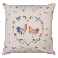 Clayre & Eef | Kussenhoes Beige 40x40 cm | CAR21