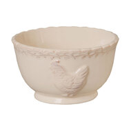 Clayre & Eef | Soepkom Beige ø 13x7 cm / 350 ml | CHRPU