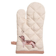 Clayre & Eef | Ovenhandschoen kind 12x21 cm | DHL44K