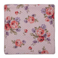Clayre & Eef | Kussenhoes Roze, Paars 40x40 cm | DTR21