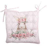 Clayre & Eef | Stoelkussen Foam Roze 40x40x4 cm | FEB29-1