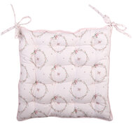 Clayre & Eef | Stoelkussen Foam Roze 40x40x4 cm | FEB29-1