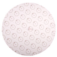 Clayre & Eef | Theedoek Roze ø 80 cm | FEB48-1