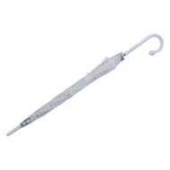 Clayre & Eef | Paraplu Volwassenen Wit 60 cm | JZUM0055W