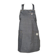 Clayre & Eef | Keukenschort Grijs 70x65 cm | KT041.028