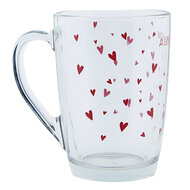 Clayre & Eef | Theeglas Transparant 11x8x11 cm / 300 ml | LBSGL0007