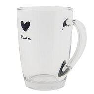 Clayre & Eef | Theeglas Transparant 11x8x11 cm / 300 ml | LBSGL0010