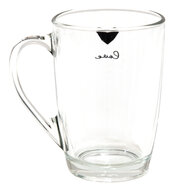 Clayre & Eef | Theeglas Transparant 11x8x11 cm / 300 ml | LBSGL0010
