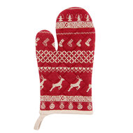 Clayre & Eef | Ovenwant Rood 16x30 cm | NOC44-2