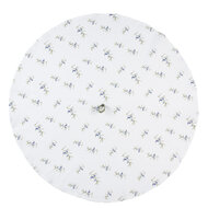 Clayre & Eef | Theedoek Beige Groen ø 80 cm | OLF48