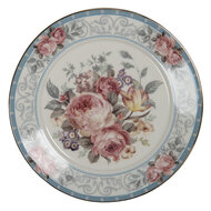 Clayre & Eef | Servies Ontbijtbord Wit ø 21x2 cm | PECDP