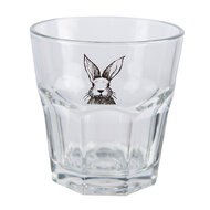 Clayre & Eef | Waterglas Transparant ø 8x8 cm / 150 ml | RAEGL0003