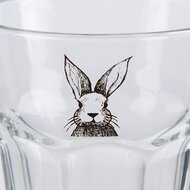Clayre & Eef | Waterglas Transparant ø 8x8 cm / 150 ml | RAEGL0003