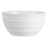 Clayre & Eef | Soepkom Wit ø 18x9 cm / 1000 ml | RIPUL