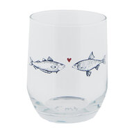 Clayre & Eef | Waterglas Transparant 300 ml | SSFGL0002
