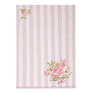 Clayre & Eef | Theedoek Roze 50x70 cm | SWR42-2