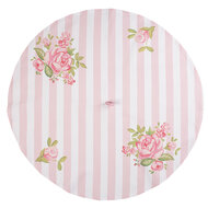 Clayre & Eef | Theedoek Roze ø 80 cm | SWR48