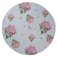 Clayre & Eef | Theedoek Wit, Roze, Groen ø 80 cm | VTG48